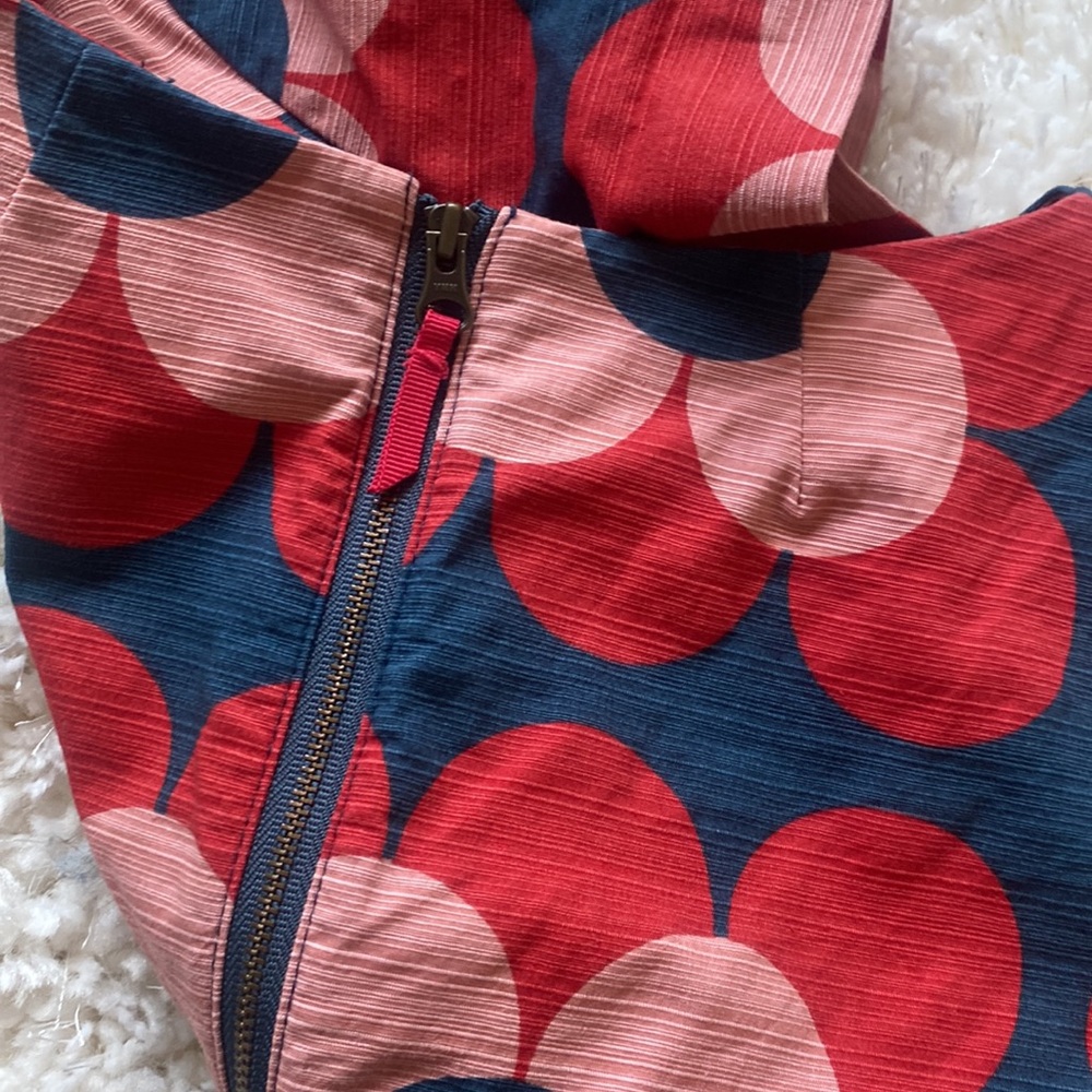 Boden Navy and Pink Floral Shift Dress - Picture 5 of 8